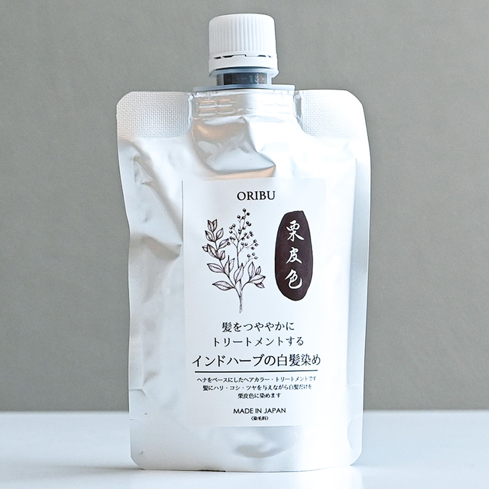 インドハーブの白髪染め(栗皮色)150g